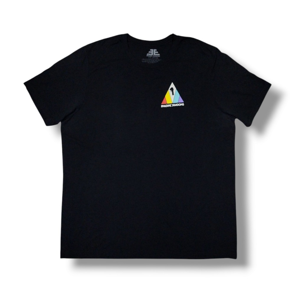 Imagine Dragons 2018 Evolve Tour Concert Music Rock Black T-Shirt Men's 2XL